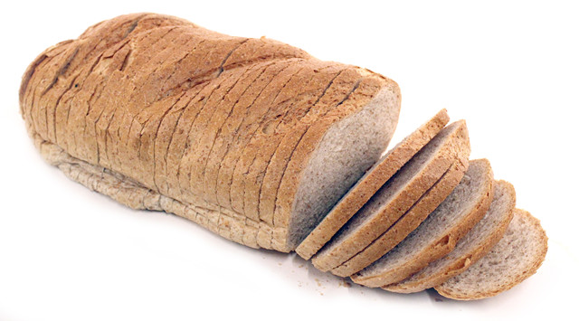 Gesneden bruin brood