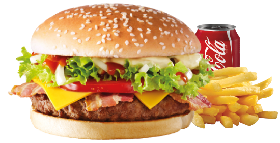 KALFSBACON BURGER MENU