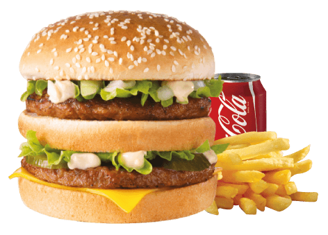 BIG CHEESE BURGER MENU