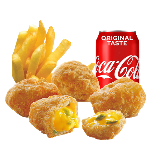 9 st. Jalapeno chili cheese menu