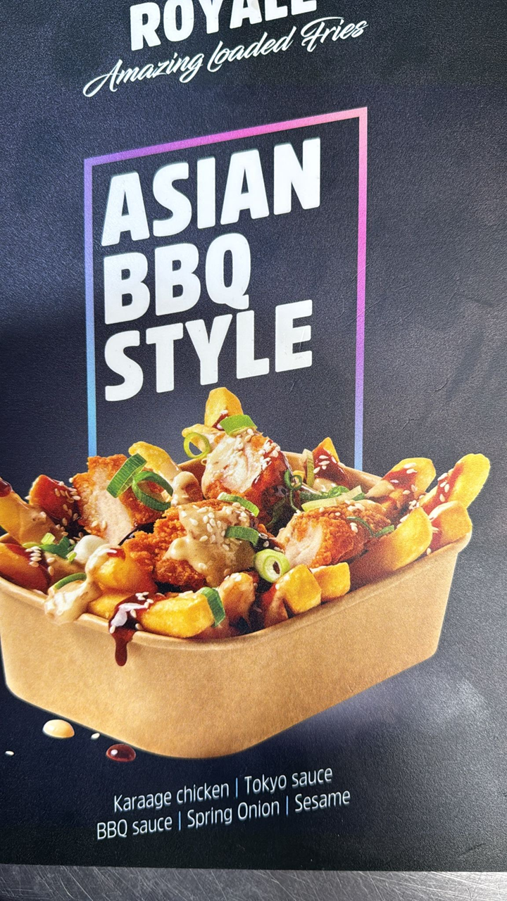 Loaded Fries "Asian bbq style"