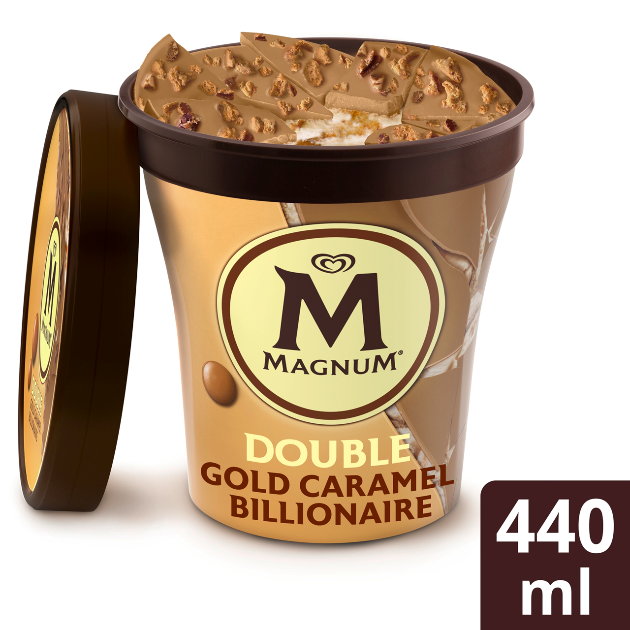 Magnum Double Gold Caramel Billionaire 440ml