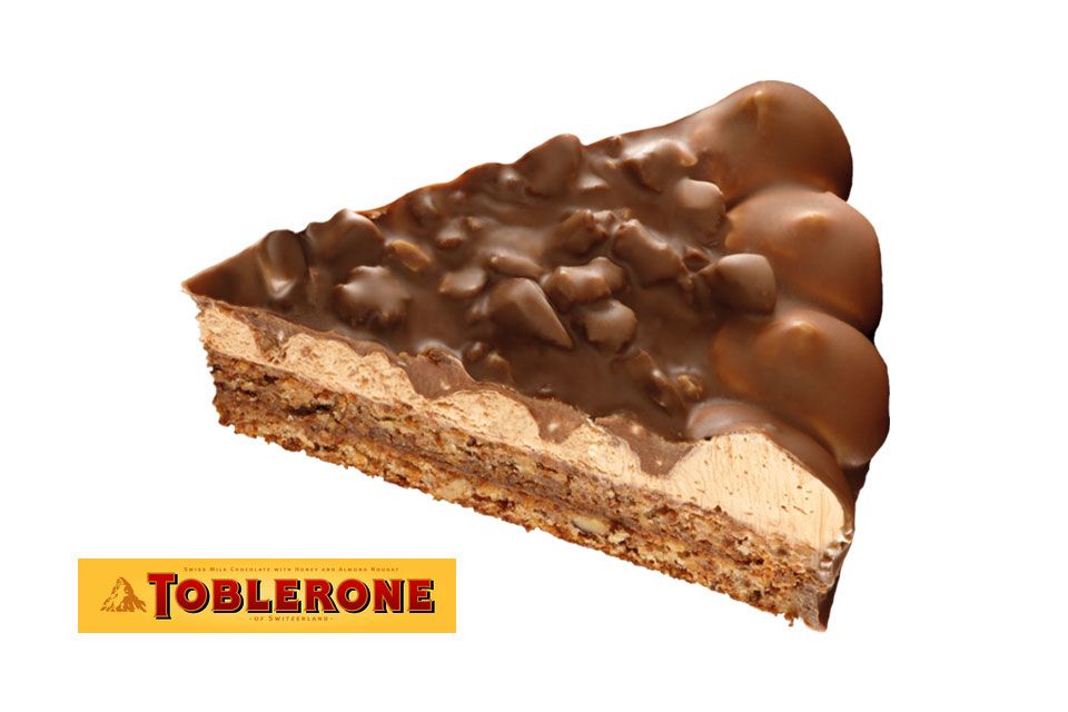 Toblerone cake