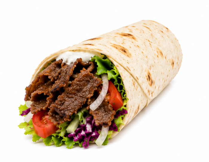 Durum shoarma lamsvlees