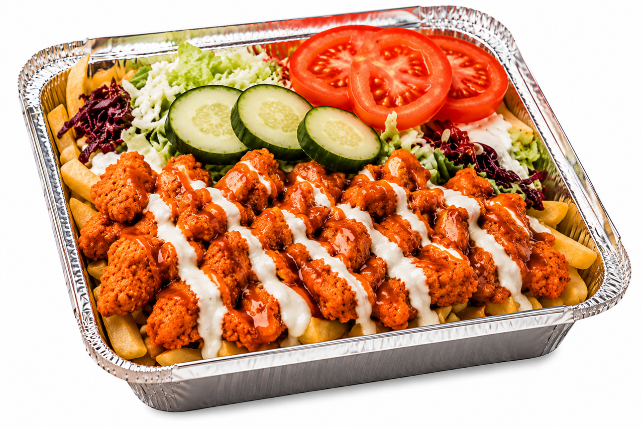 Kapsalon hot chicken