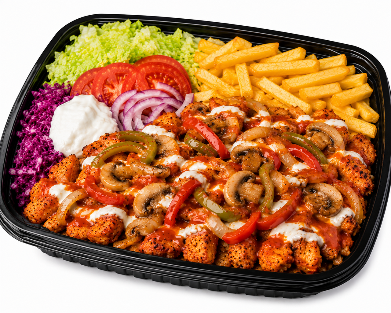 Schotel hot chicken speciaal