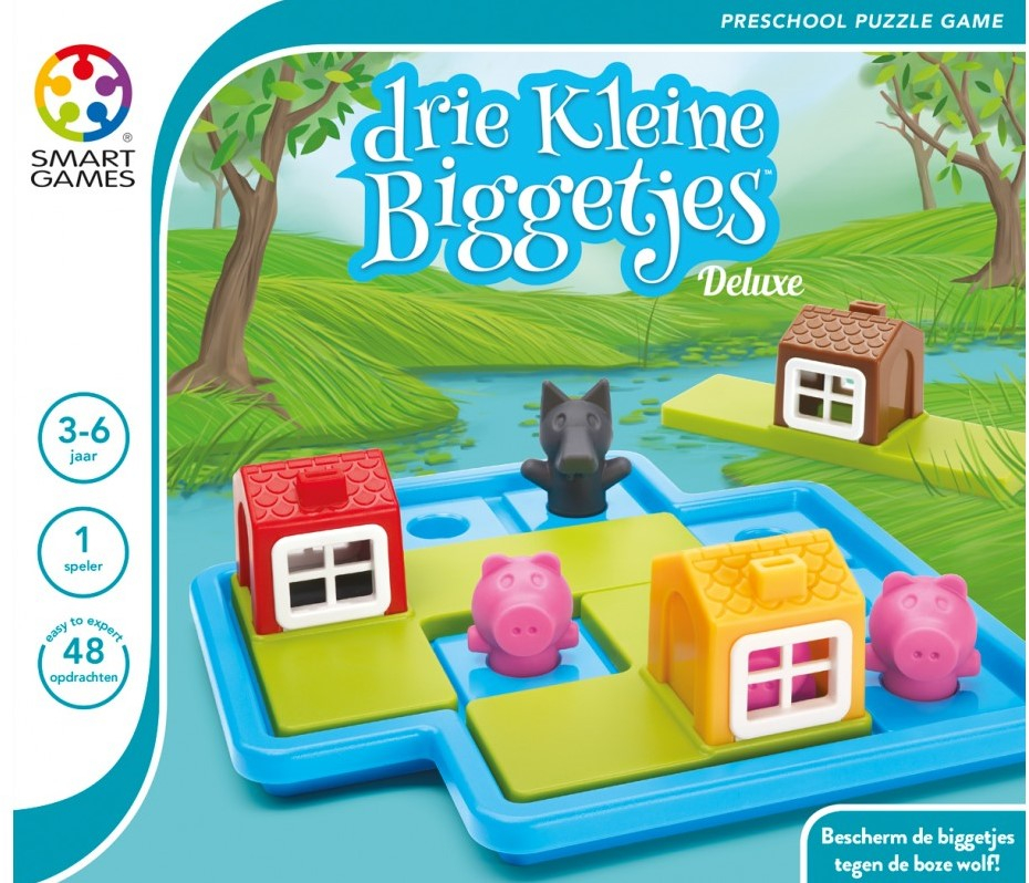 Smart Games Drie Kleine Biggetjes 3