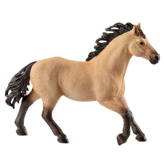 13853 schleich QUARTER HORSE hengst beige 3+