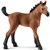 13854 schleich QUARTER VEULEN  bruin 3+