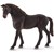 13856 schleich ENGELSE VOLBLOED HENGST zwart 3+