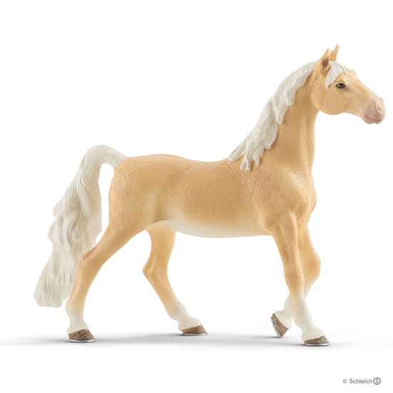 13912 schleich grijs AMERICAN SADDLEBRED MERRIE beige 