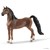 13913 schleich Amerikaanse Saddlebred Ruin bruin 