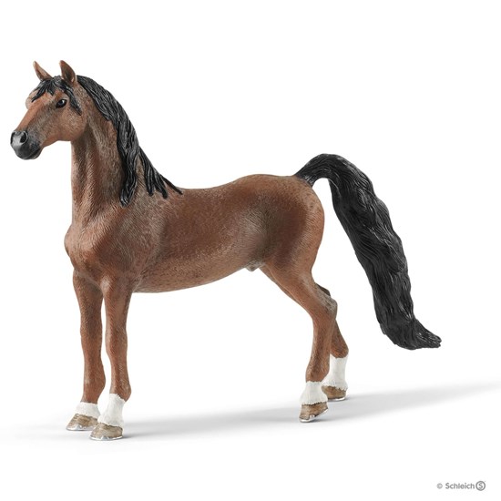 13913 schleich Amerikaanse Saddlebred Ruin bruin 