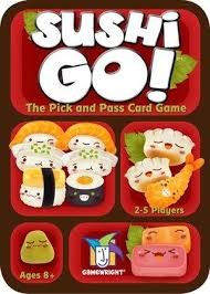 white goblin SUSHI GO ! kaartspel 8+ 
