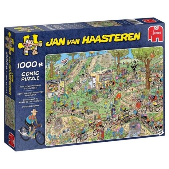 Jan van Haasteren WERELDKAMPIOENSCHAPPEN VELDRIJDEN 1000stukjes 