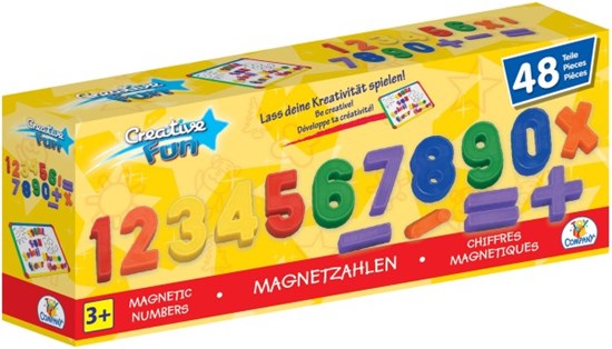 creathek Magnetische Cijfers en Tekens 48dlg 3+ 