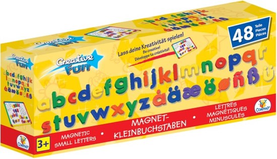 creathek MAGNETISCHE kleine LETTERS 48dlg   