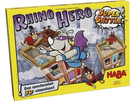 OPRUIMING haba RHINO HERO SUPER BATTLE  5+