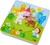 haba KAKELBONTE JONGE DIEREN puzzel hout 5stukjes 1