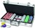 DELUXE POKER set in KOFFER  10+