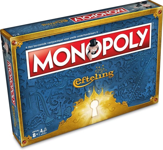 winning moves EFTELING MONOPOLY spel 8+