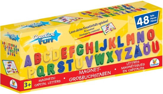 creathek MAGNETISCHE HOOFD LETTERS 48dlg   