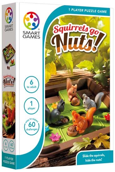 smart games  SQUIRRELS GO NUTS  6+  