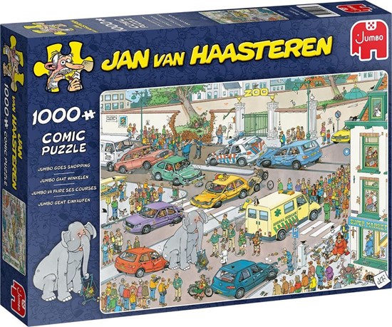 Jan van Haasteren  JUMBO GAAT WINKELEN 1000 stukjes