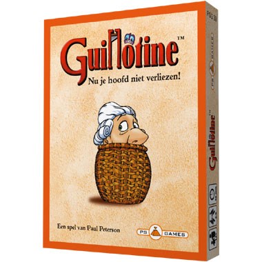 hasbro GUILLOTINE Nu Je Hoofd Niet Verliezen  kaart spel 12+