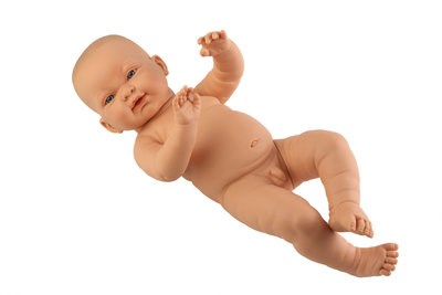 Llorens Naakte Baby pop Hugo Jongen 45cm
