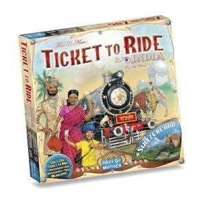 TICKET to RIDE INDIA + SWITZERLAND  8+