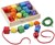 Melissa & Doug Grote Houten Kralen in Houten Kist 3+ 
