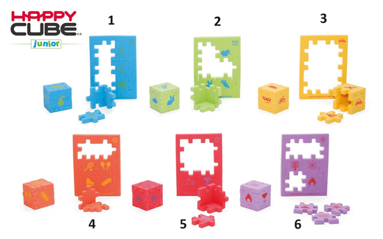 Happy Cube Junior assorti kleuren 4-7 jaar 