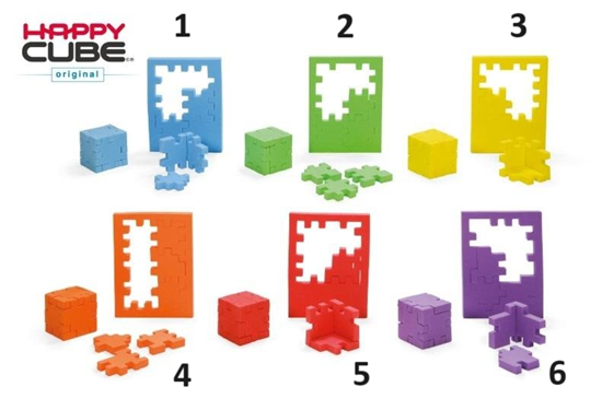 Happy Cube Original assorti kleuren 6-99jaar 