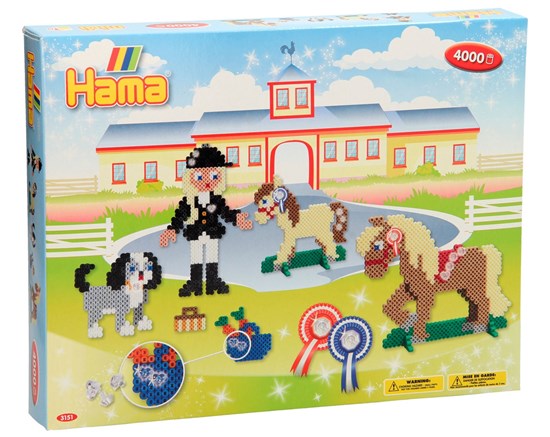 Hama Strijkkralenset Manege 4000st. 5+