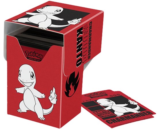 Pokémon Deckbox Charmander rood 