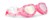 Bling2o Zwembril BOW 3+ Pink Lace 100% UV met Bewaardoos 