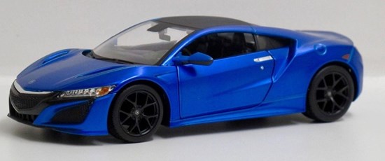 maisto ACURA NSX 2018 Blauw 1/24