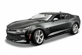maisto 2016 CHEVROLET CAMARO SS dark grey 1/18