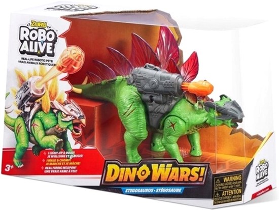 zuru Robo Alive Dino Wars Stegosaurus 3+ 