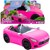 mattel Barbie Glam Cabrio Auto Poppenvoertuig 3+ 