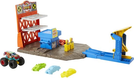 hot wheels Monster Trucks Blast Station Speelset