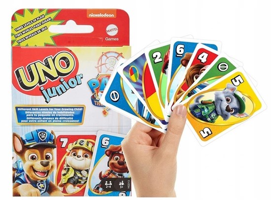 mattel Uno Junior Paw Patrol 3+ 