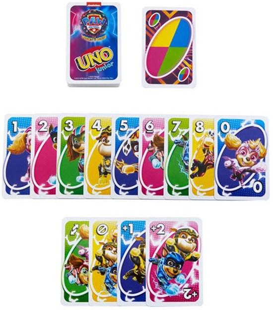 Mattel UNO Junior Paw Patrol Kaartspel 3+  