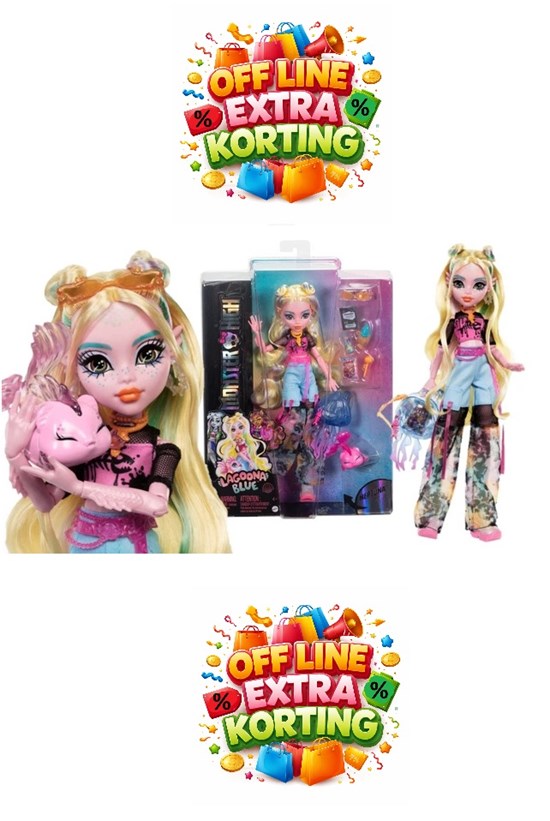 mattel Monster High Core Lagoona Blue pop circa 25cm 4+ 