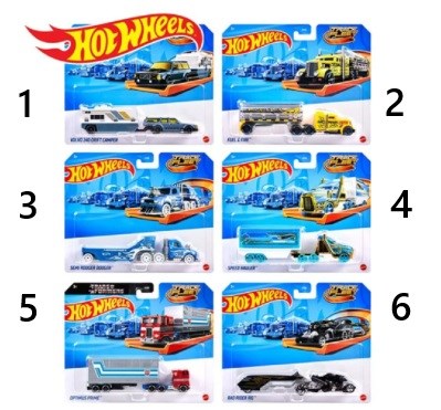 Hot Wheeld Track Fleet set assorti 3+ 
