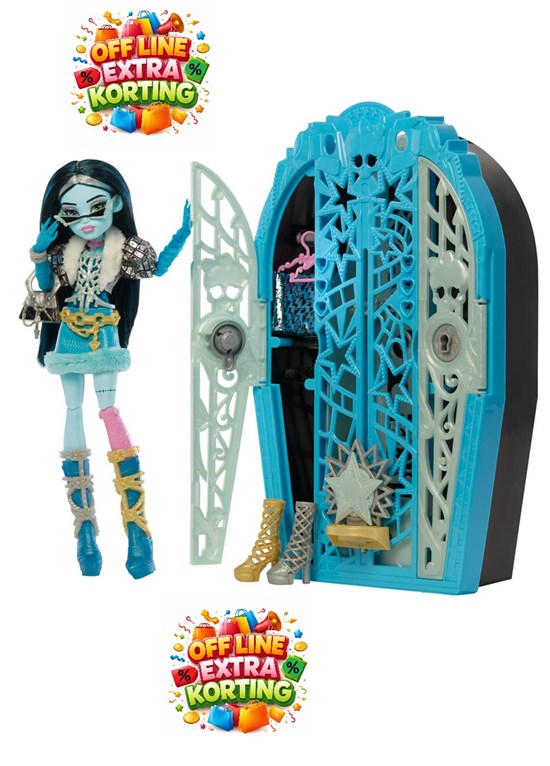 mattel Monster High Skulltimate Secrets Pop en Accessoires Set 4+ 