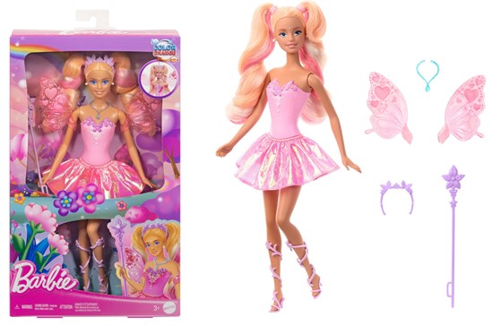 mattel Barbie Fantasy Color Change Fairy pop 4+ 