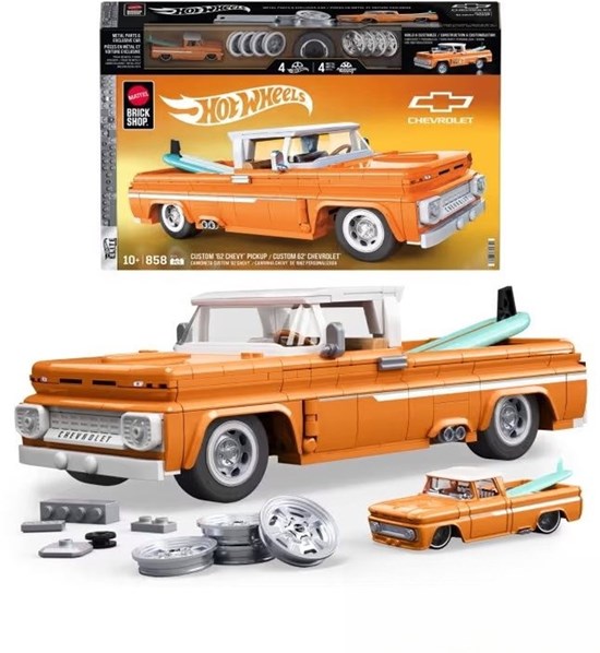 Hot Wheels Brick Shop Elite Serie Chevy 858dlg 10+ 