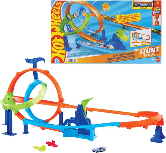 Hot Wheels Rapid Launch Cyclone 4+